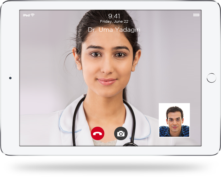How does a doctor and patient video consultation app work?
